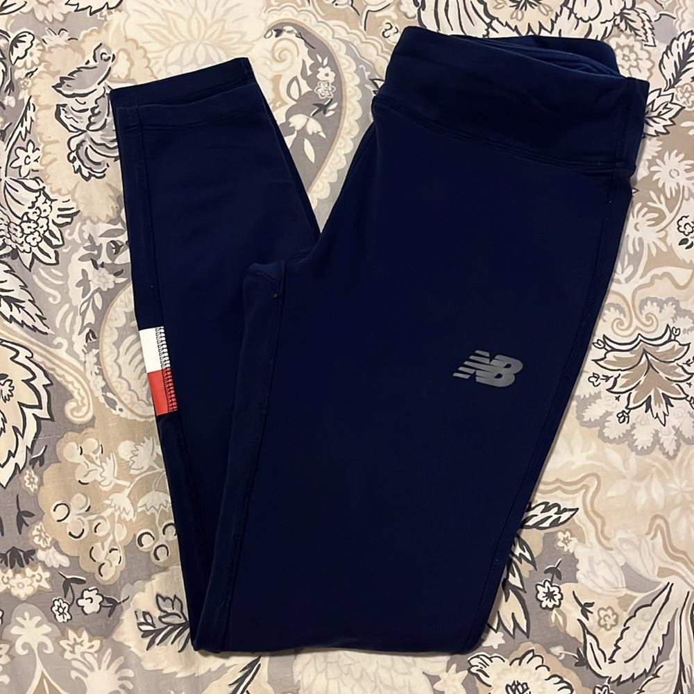 New Balance Like new navy blue leggings size small